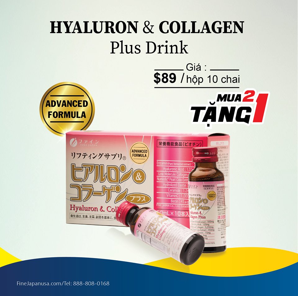 FINE HYALURON COLLAGEN PLUS - (Buy 2 Get 1 Free)