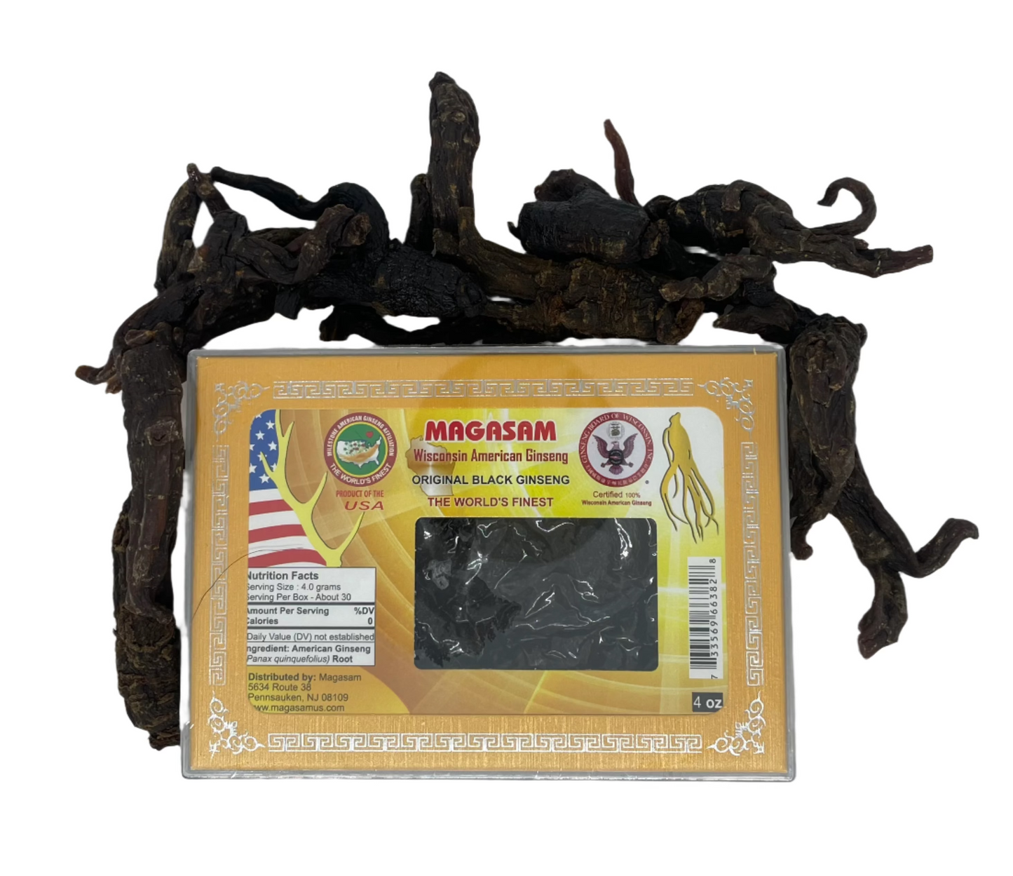 ORIGINAL BLACK GINSENG (4 oz) PERFECT GIFT