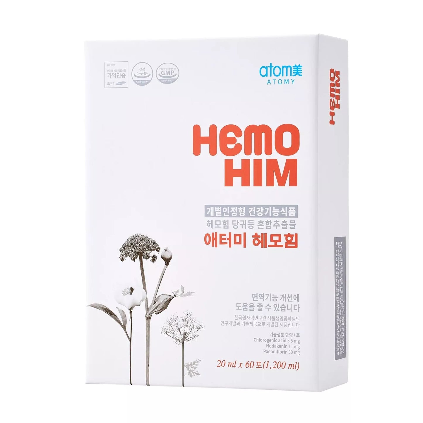 Atomy HemoHIM Supplement for Immune System 20mL⁕60 Pk